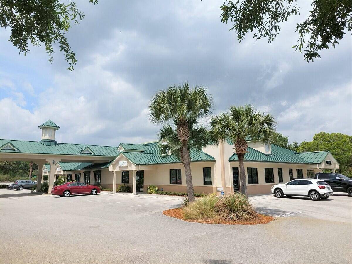 High Visibility, High Traffic Medical Building on Corner of US 1 and 37th St with Plenty of Parking and Covered Entrance.