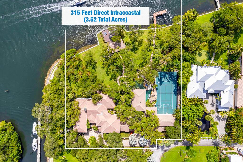 ''Oakwater Sanctuary'' Direct Intracoastal Estate on 3.