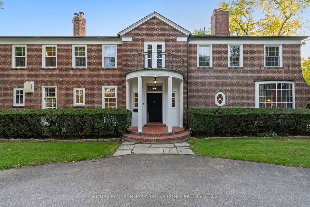 A once in a generation opportunity in one of the city's most prestigious enclaves, welcome to 7 Alderbrook Dr.