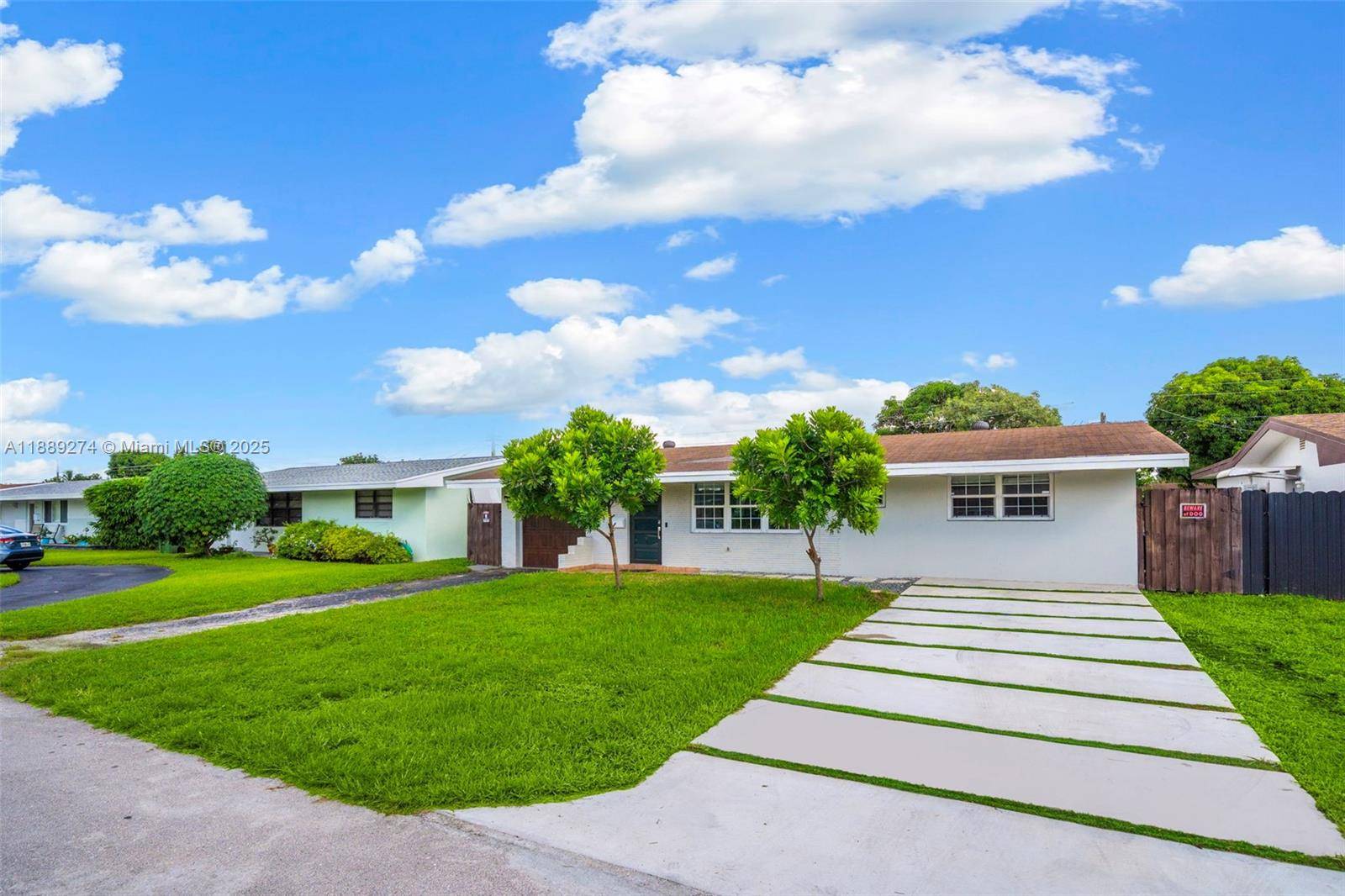 Move in ready 3 bedroom, 2 bath single family home featuring tile flooring throughout.