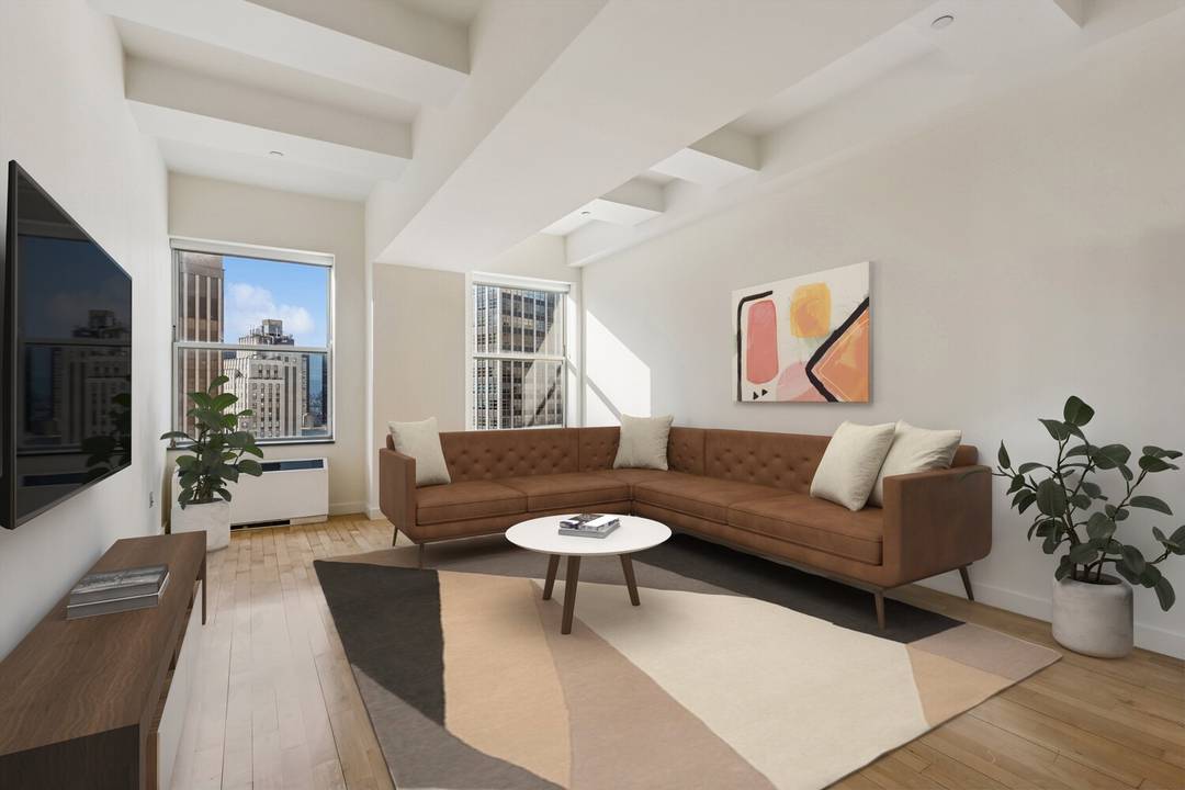 Perched high above the Financial District, Residence 2822 at 15 Broad Street is a sun drenched 1 bedroom, 1 bathroom plus home office that offers a sophisticated blend of historic ...