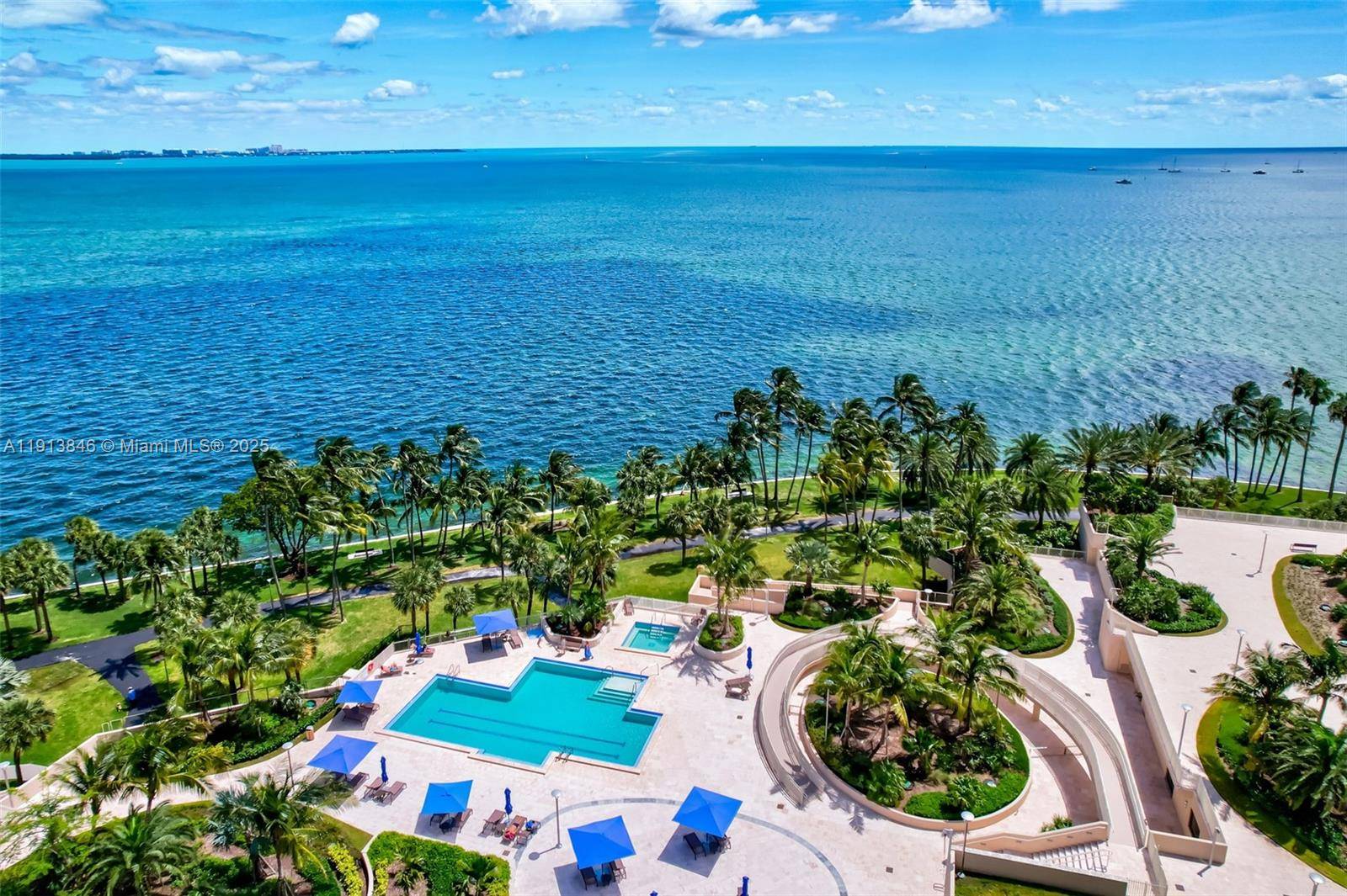 Step into this bright amp ; inviting 2BD 3BA residence with mesmerizing views of Biscayne Bay from the moment you enter.