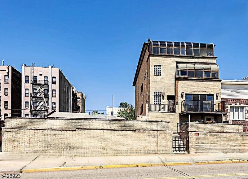 A rare PENTHOUSE with direct PRIVATE ELEVATOR ENTRY or staircase access, and unobstructed NYC skyline views.