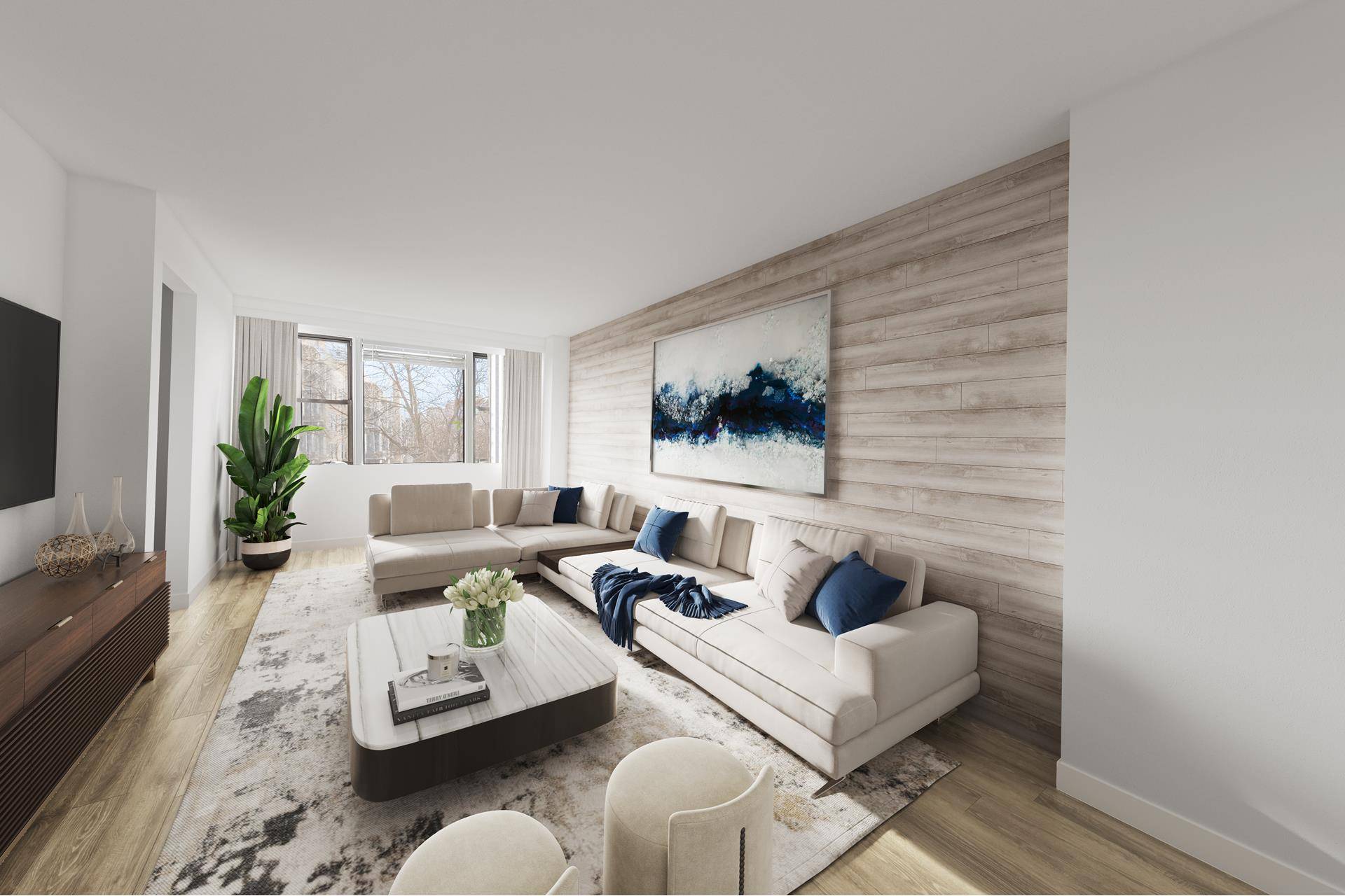 Welcome to 201 East 21st Street, Apartment 5J Your Gramercy Haven Nestled in the heart of Gramercy, this exquisitely renovated one bedroom residence offers a serene escape from the city's ...