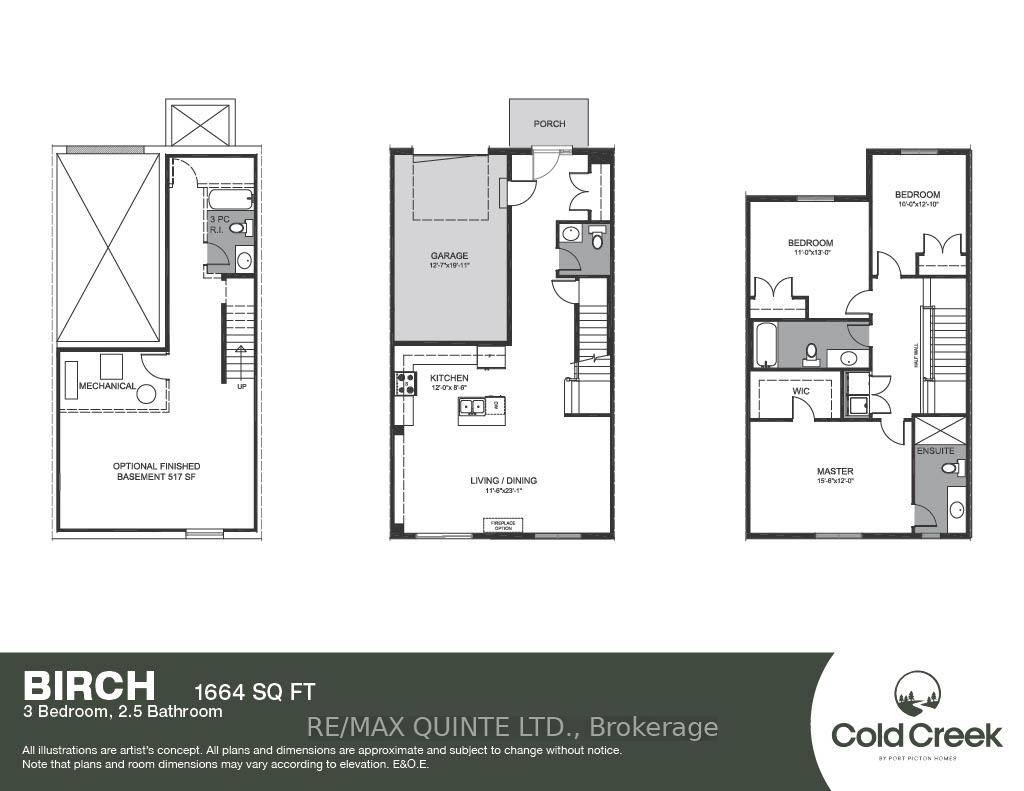 The Birch is a spacious 3 bedroom, 2.