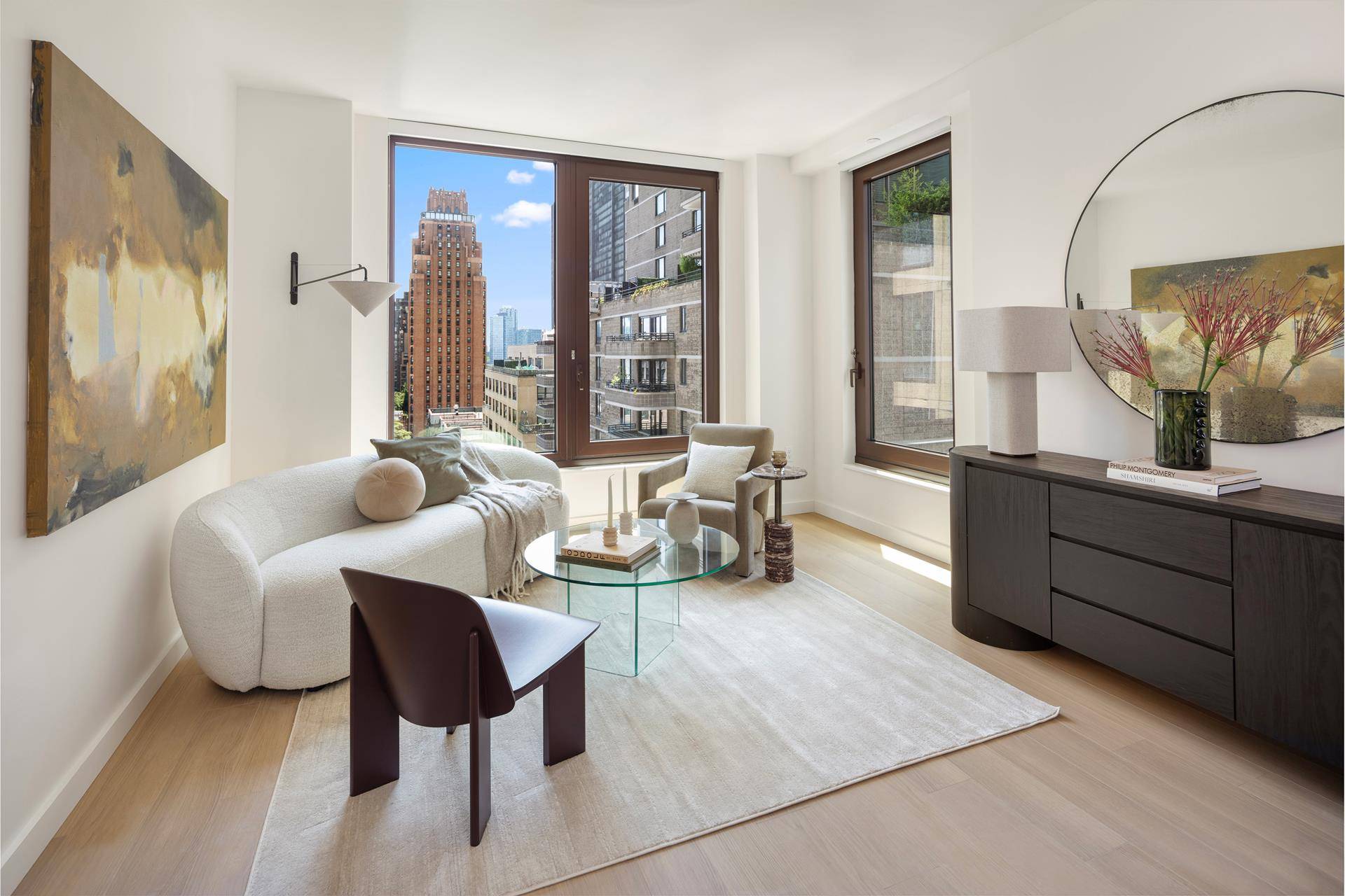 Now Leasing Elegantly Designed Studio to 3 Bedroom Residences Offering 1 month OP and 1 month free on a 13 lease.