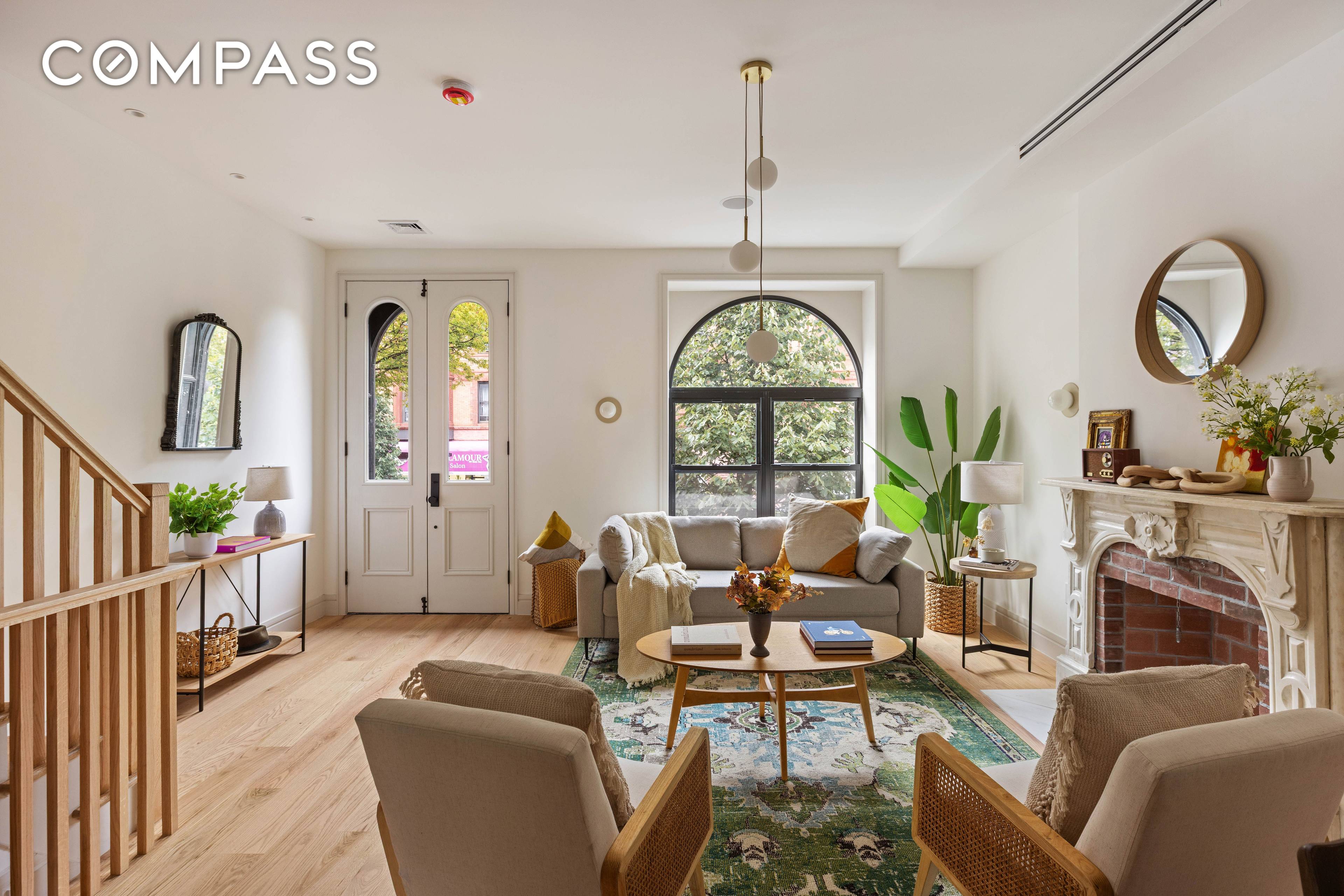 Originally built in 1899, 768 Halsey Street has been meticulously transformed into a beautifully designed two family townhouse that perfectly balances classic brownstone charm with modern sophistication.