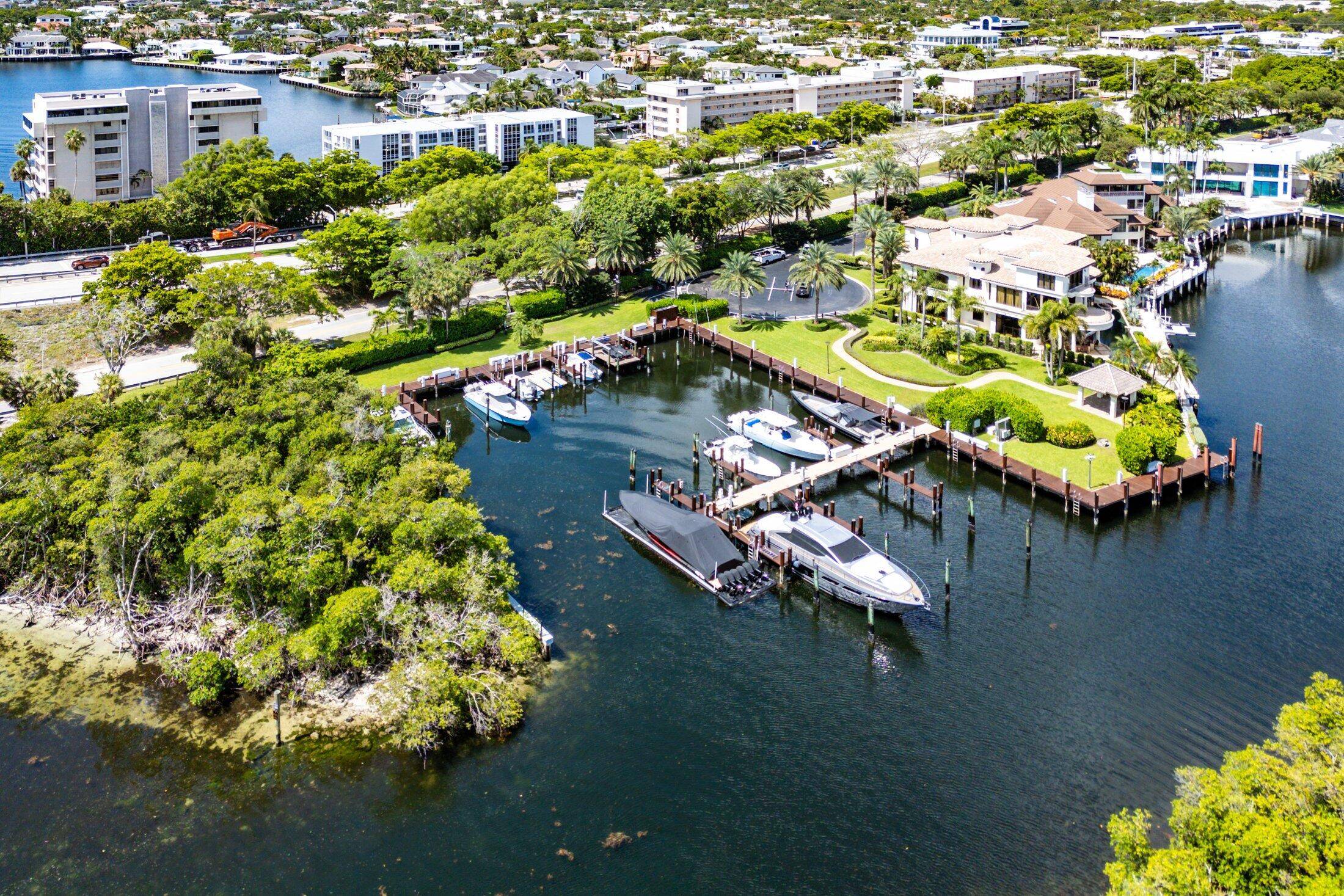 Nestled on a rare 16, 552 SF lot in Boca Raton's most prestigious guard gated waterfront community, The Sanctuary, this elegant 2 story residence offers 5, 929 total SF of ...