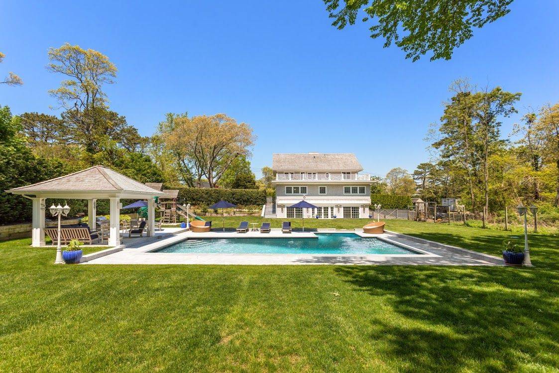 Gated Hampton Bays compound.