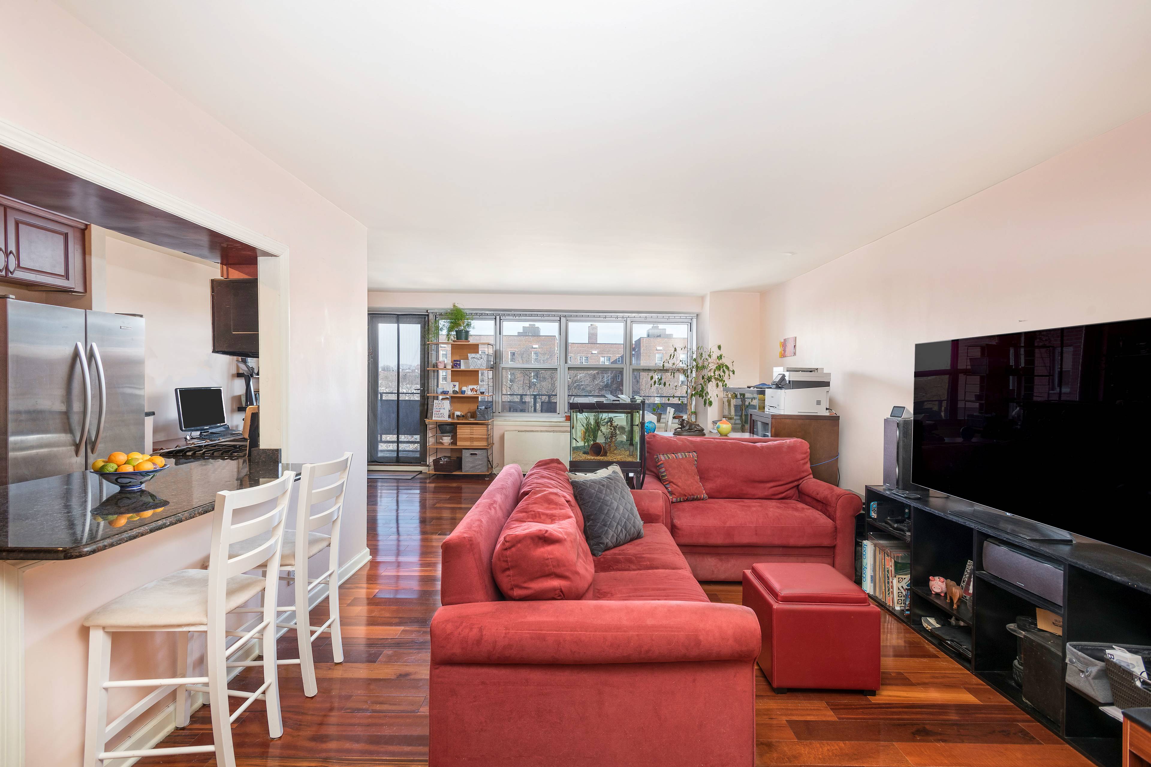 This convertible 2 bedroom with terrace is everything you want.