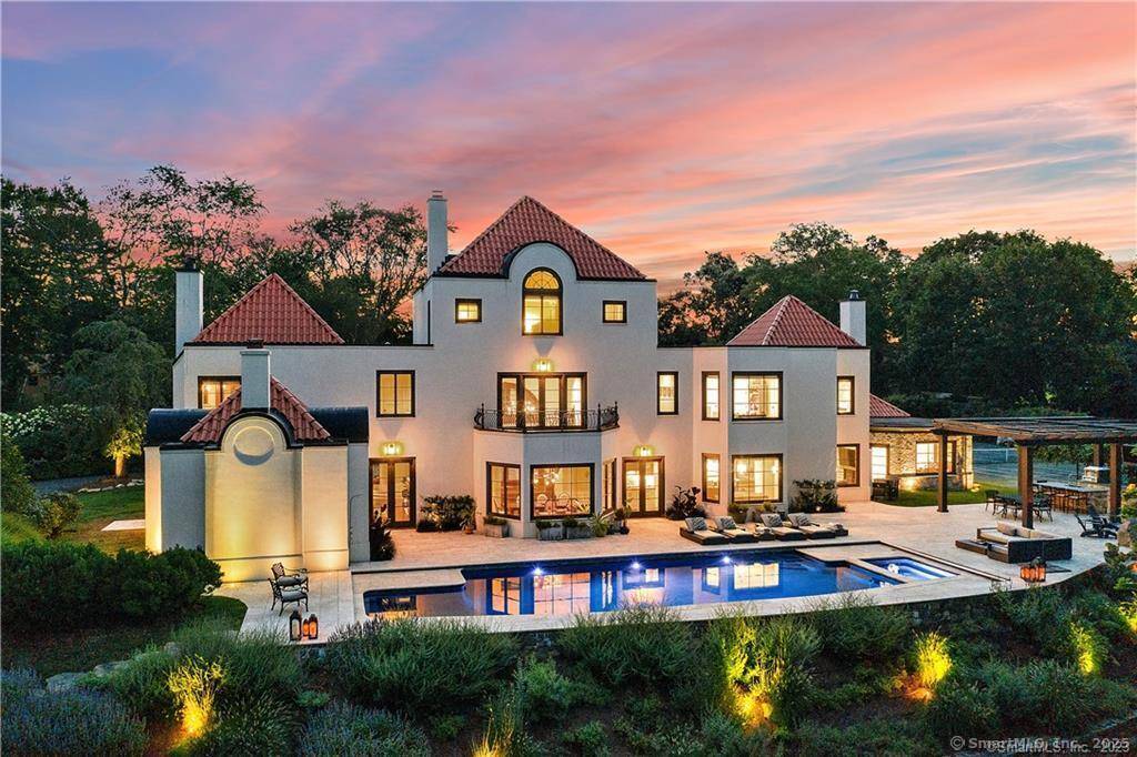 Nestled along Westport's prestigious 'Gold Coast, ' this architecturally magnificent estate on 4 acres of park like grounds with a breathtaking pool and professional grade Har Tru tennis court is ...