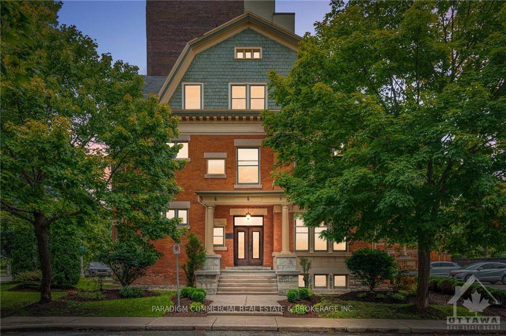 Presenting an exceptionally rare opportunity in downtown Ottawa a property steeped in history and architectural charm.