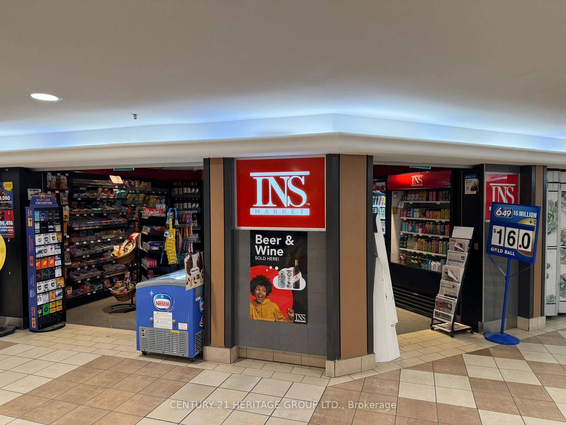 Excellent opportunity to own a well established INS market franchise in a prime high traffic location at Yonge amp ; Bloor.