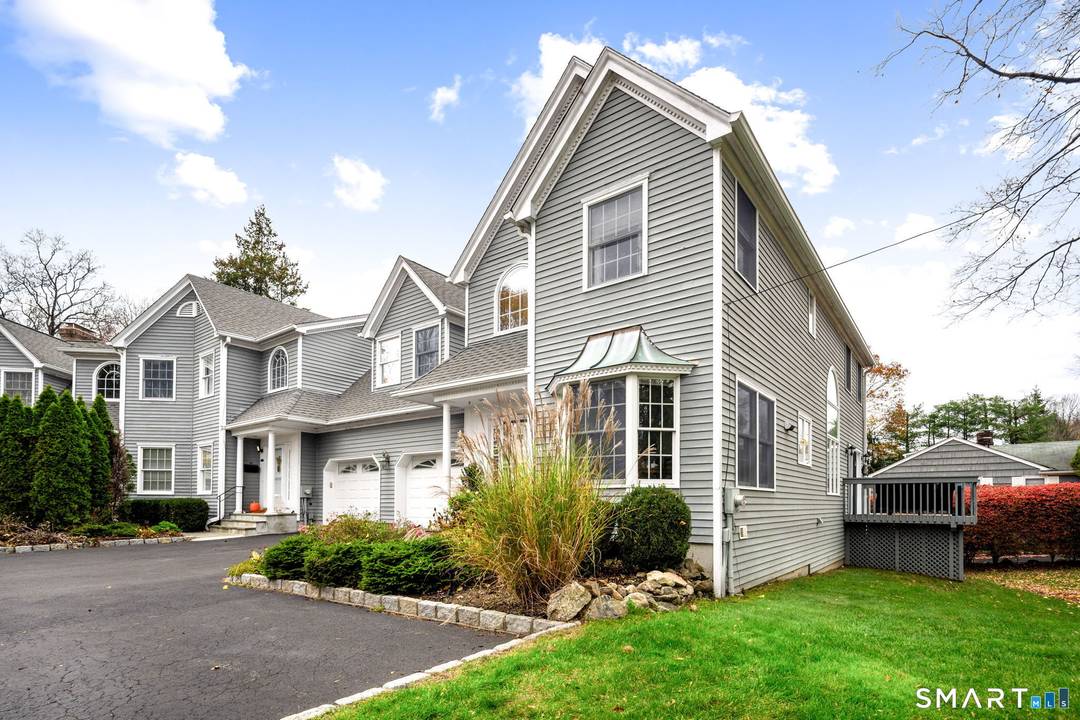 TURNKEY townhouse that feels like home in the heart of New Canaan with 3 full floors of fantastic versatile space.