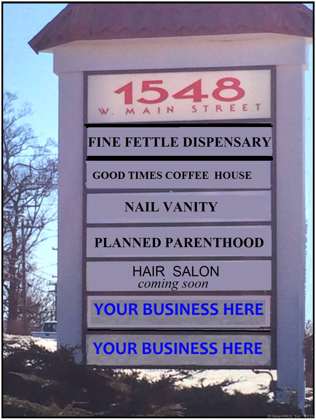 14, 027 SF centrally located retail office space on Route 32 W.