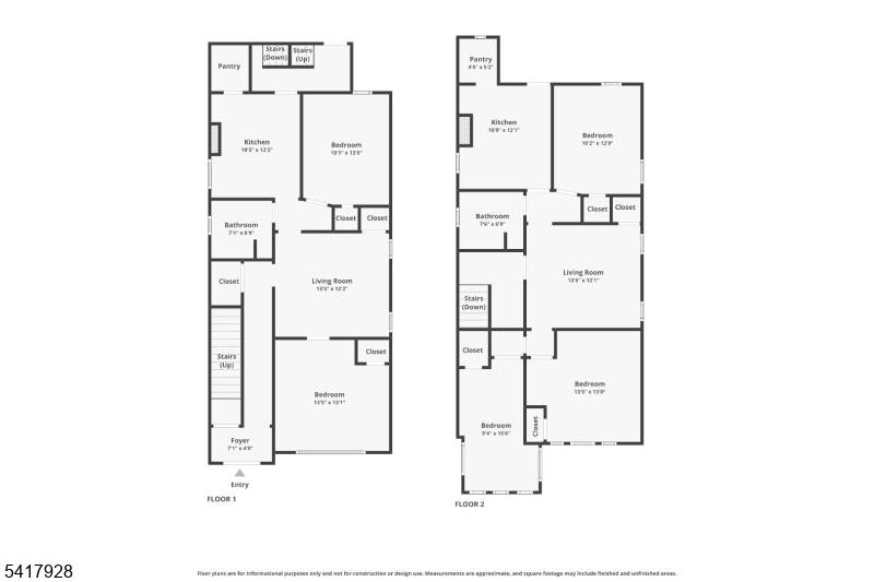 Stunning and well maintained two family home featuring a modern exterior and inviting curb appeal.