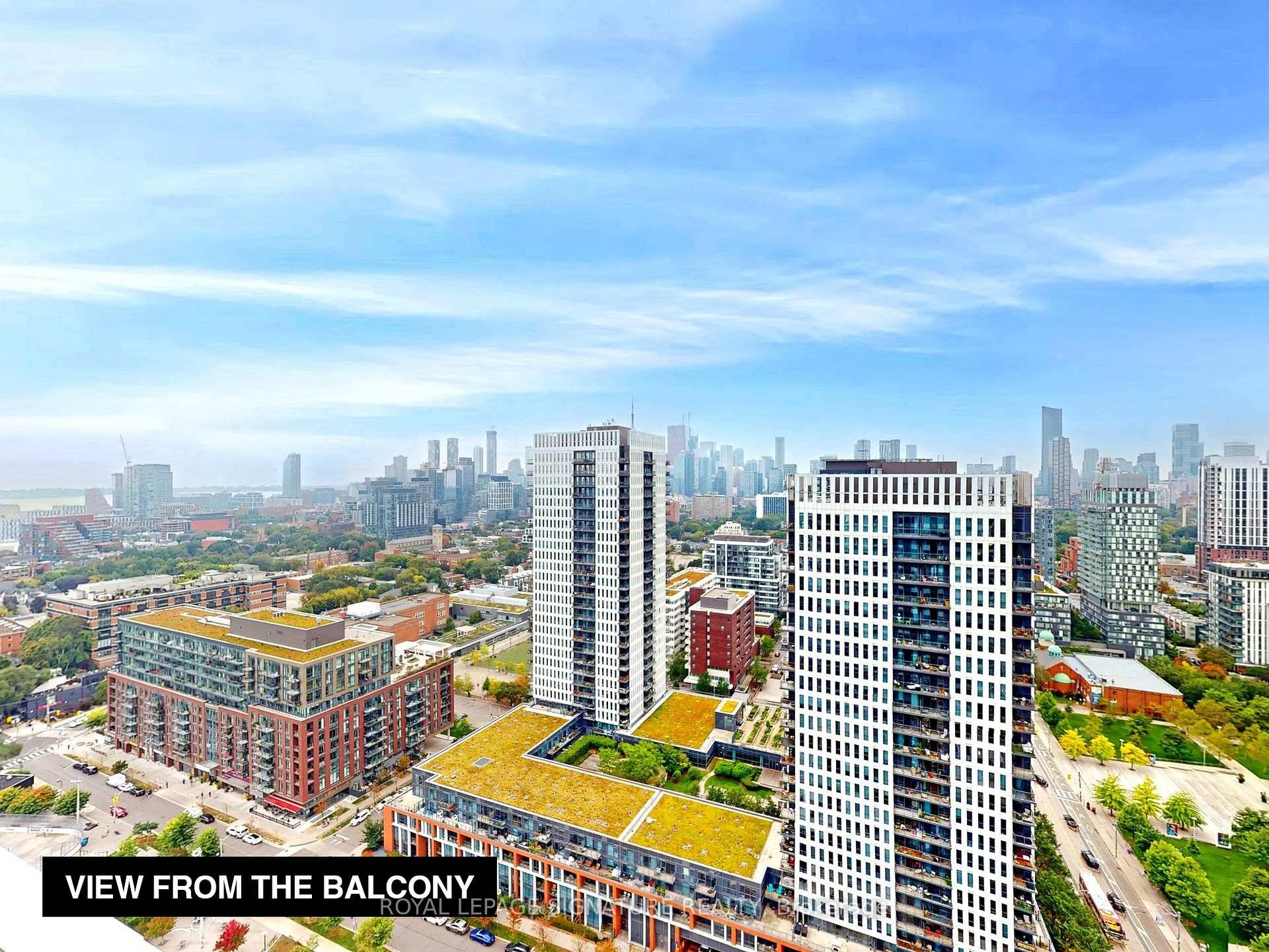 Welcome to the Wyatt on the 26th floor where you'll wake up to sweeping west facing views of Toronto's skyline and unwind with south facing lake views at sunset.