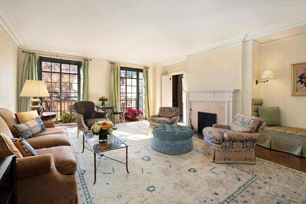 Exquisite 9 into 8 room apartment in a prestigious prewar cooperative.