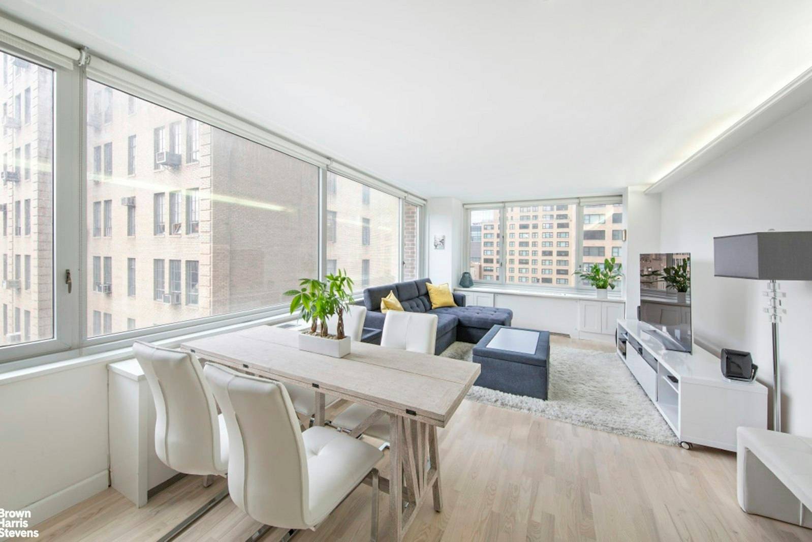 This corner spacious one Bedroom home 760 sq.