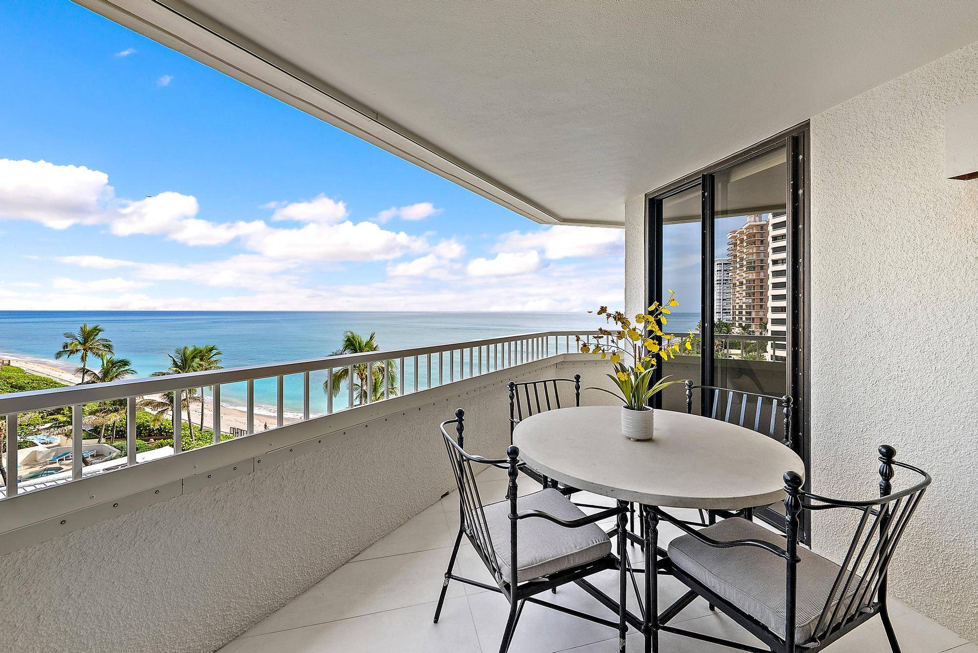 Don't miss this rarely available, fully updated oceanfront end unit in the highly desirable gated community of SeaWinds on Singer Island.