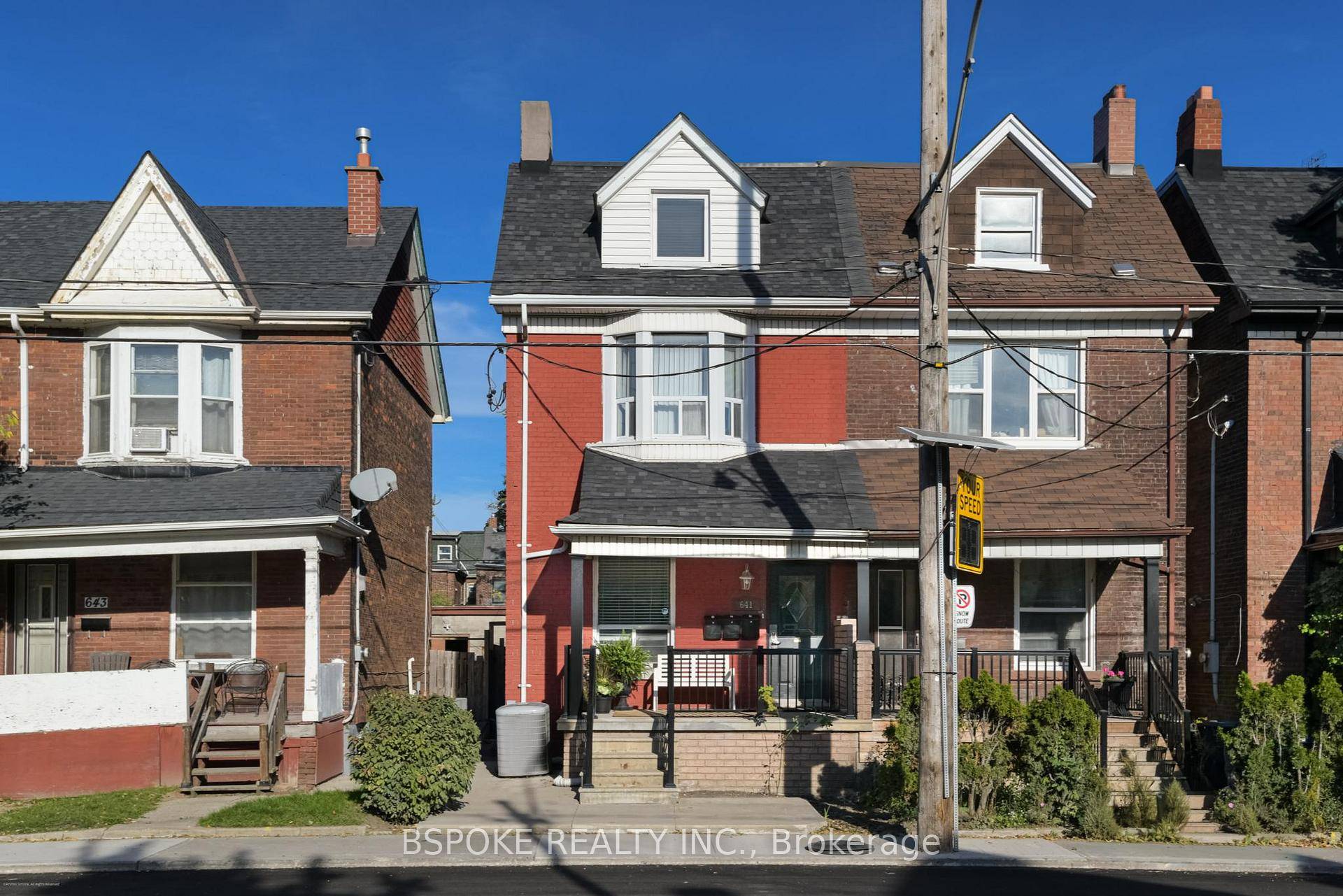 641 Ossington Ave delivers from day one a semi detached, fully maintained 3 self contained units on a 19' x 126' lot in PalmerstonLittle Italy with proven rent and flexible ...