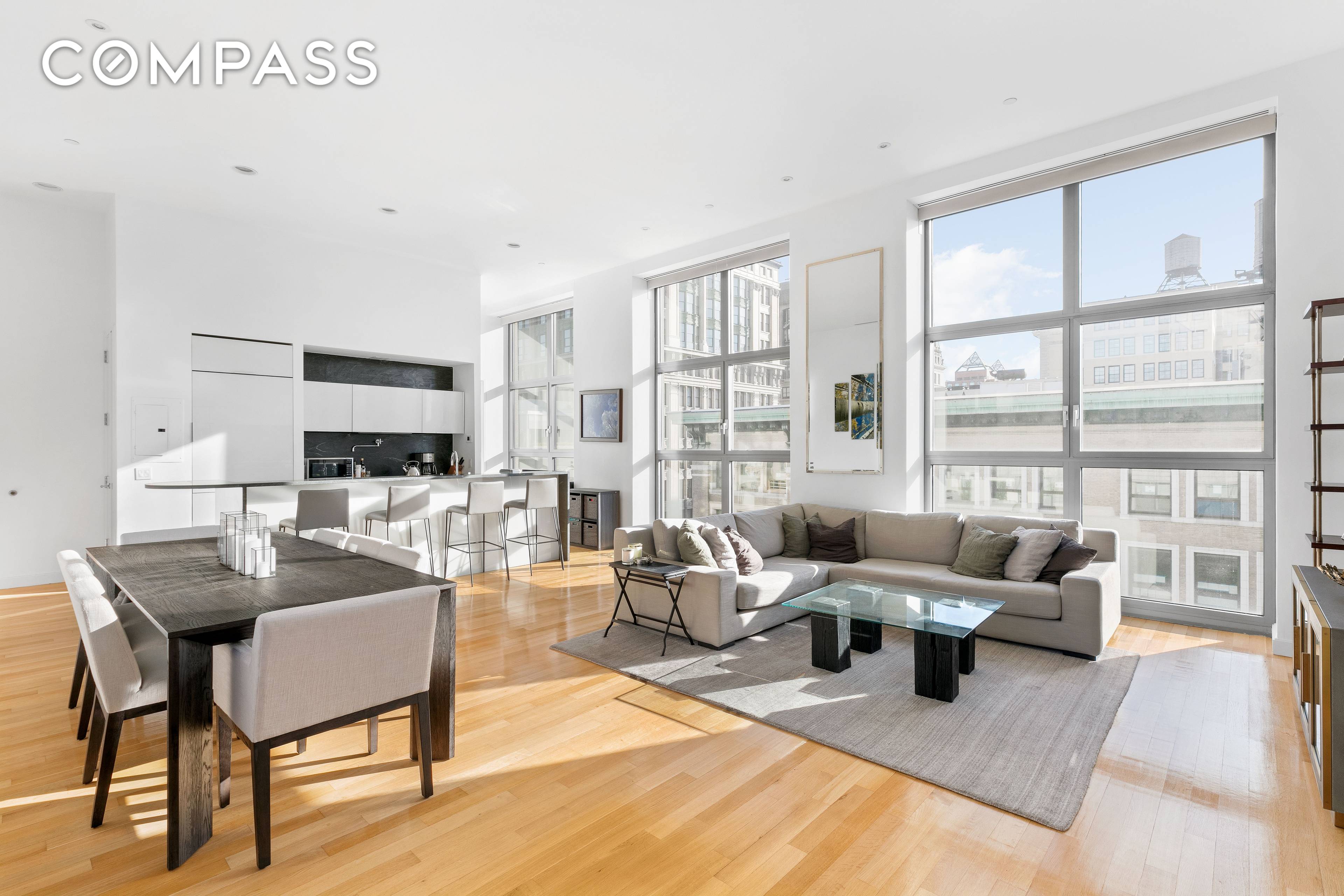 This extraordinary bright signature penthouse residence offers the ultimate in luxury, style and functionality.