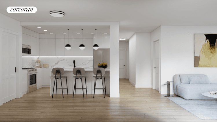 SPLIT TWO BEDROOM LAYOUT PRIVATE WRAPAROUND TERRACEWelcome to Residence 201 at Kensington Manor, a spacious two bedroom, two bathroom home featuring a desirable split bedroom layout and an expansive private ...