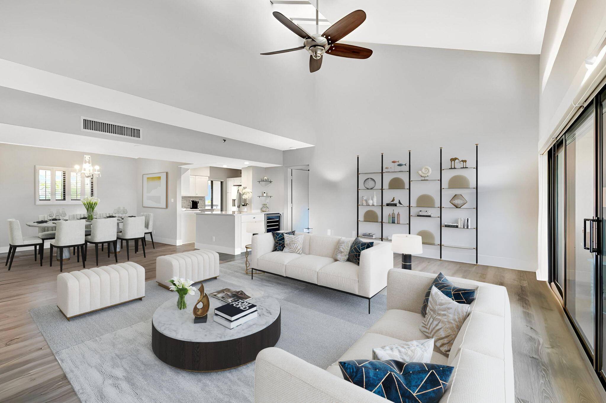 Welcome to the top ! This stunning penthouse condo in The Anchorage North offers one of the most incredible vantage points in all of Jonathan's Landing.