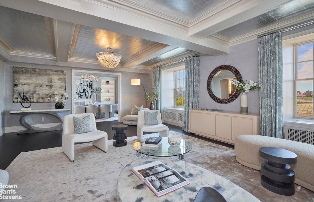 This impeccably renovated Fifth Avenue residence is the epitome of modern sophistication.