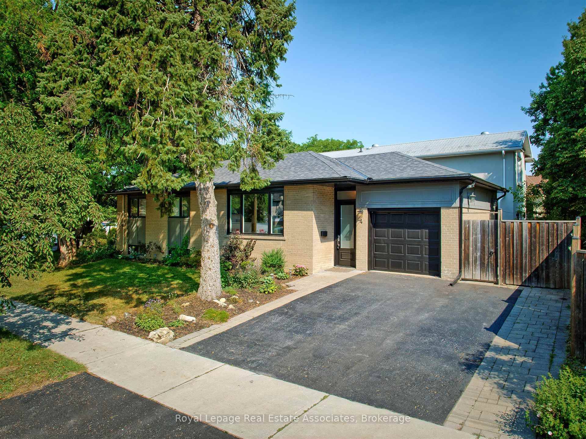 Rarely offered, south facing bungalow on a quiet, tree lined street.