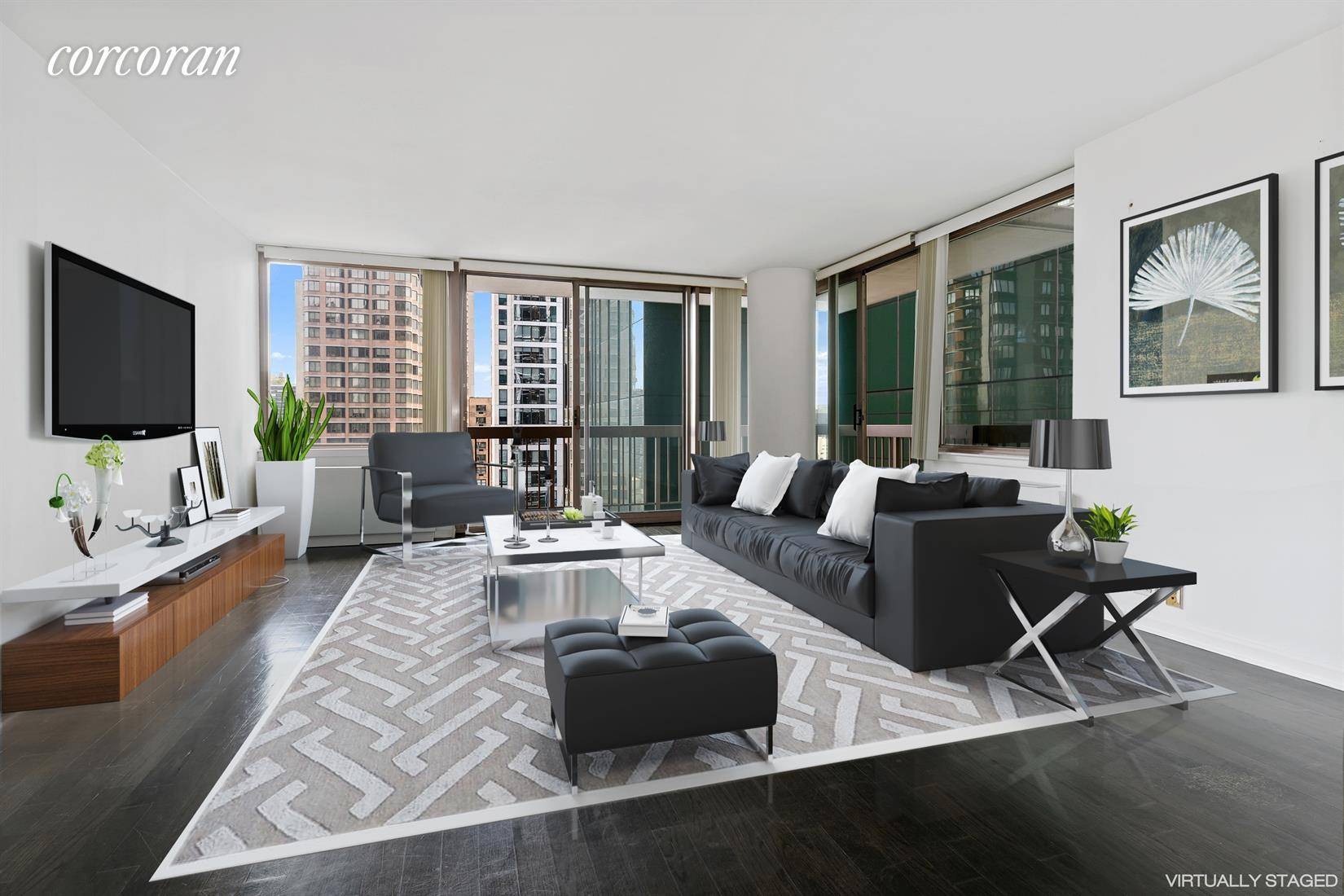 Sunny south facing oversized 1 Bedroom 1.