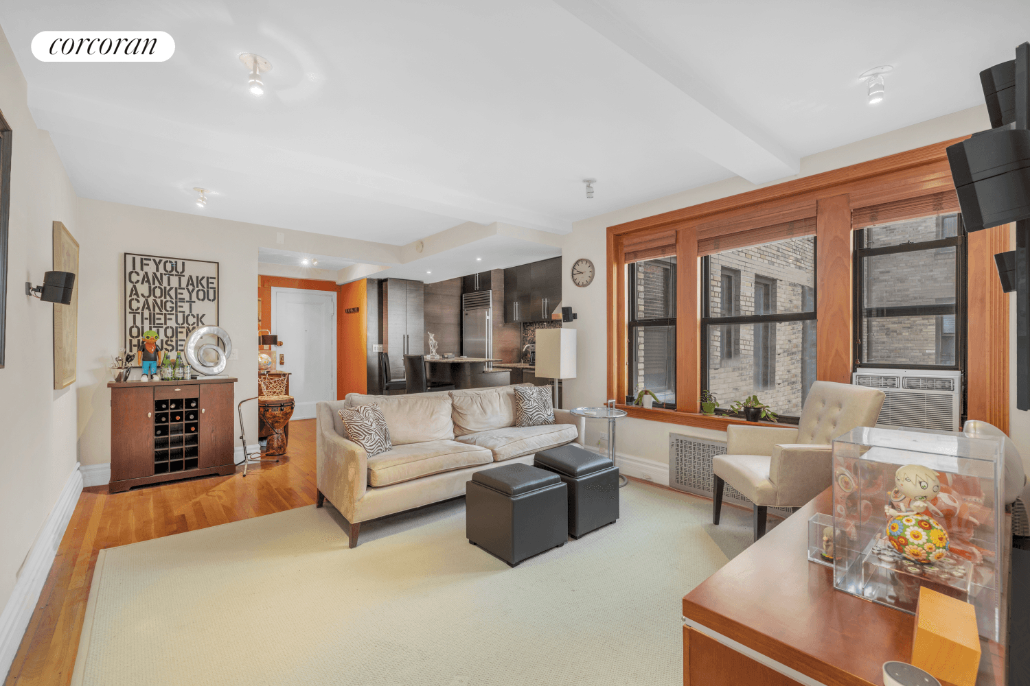 Beautiful Prewar One Bedroom with Home Office New Price 659, 000 Maintenance 2068 This corner prewar gem boasts triple exposure and a grand open kitchen.
