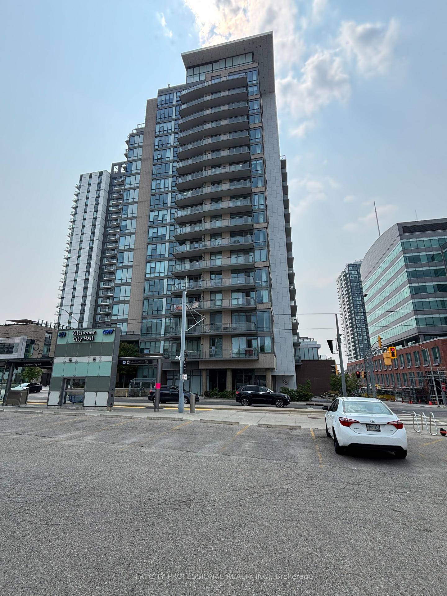 Discover the epitome of urban living with this spacious 1 bedroom plus den condo in the vibrant heart of downtown Kitchener, Large Den Can Be Used As A Guest BR.