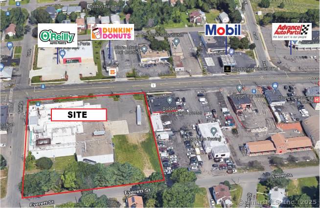 This 56, 329 sq. ft. light industrial building, situated on approximately 2 acres, presents a prime redevelopment opportunity in a high visibility location.