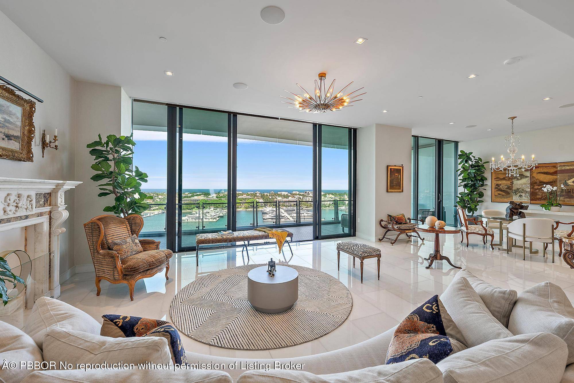 Luxury living at The Bristol, the most important condo building breathtaking direct Intracoastal and ocean views.