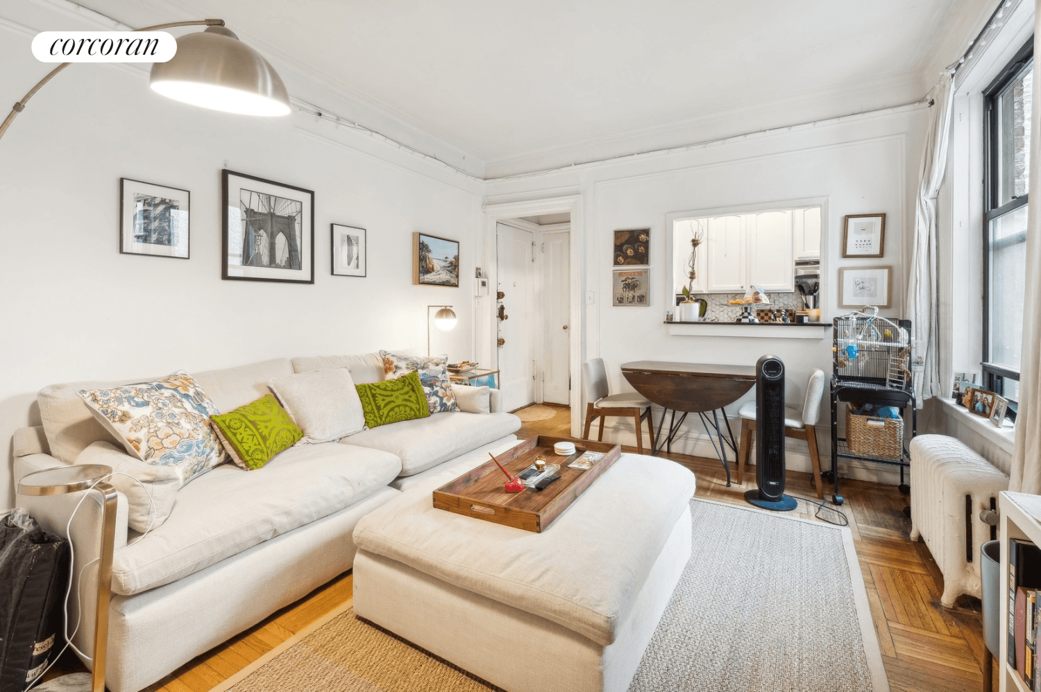 This charming one bedroom apartment is situated on one of the most picturesque blocks in Manhattan's coveted West Village.