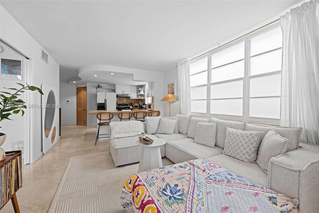 Welcome to The Boho Beach Flat, a bright and spacious corner residence in the heart of the Art Deco Historic District.