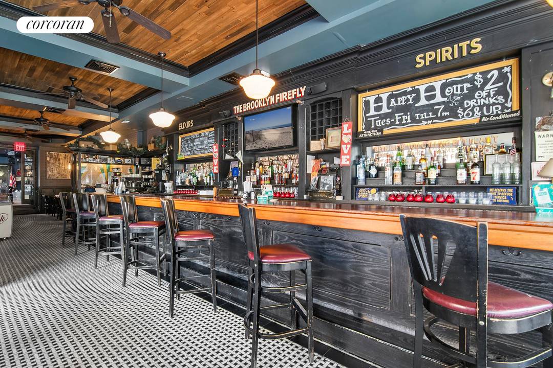 Prime corner property in the heart of Bay Ridge featuring a 1 story commercial storefront with two 3 4 bedroom, 1 bath residential units above.