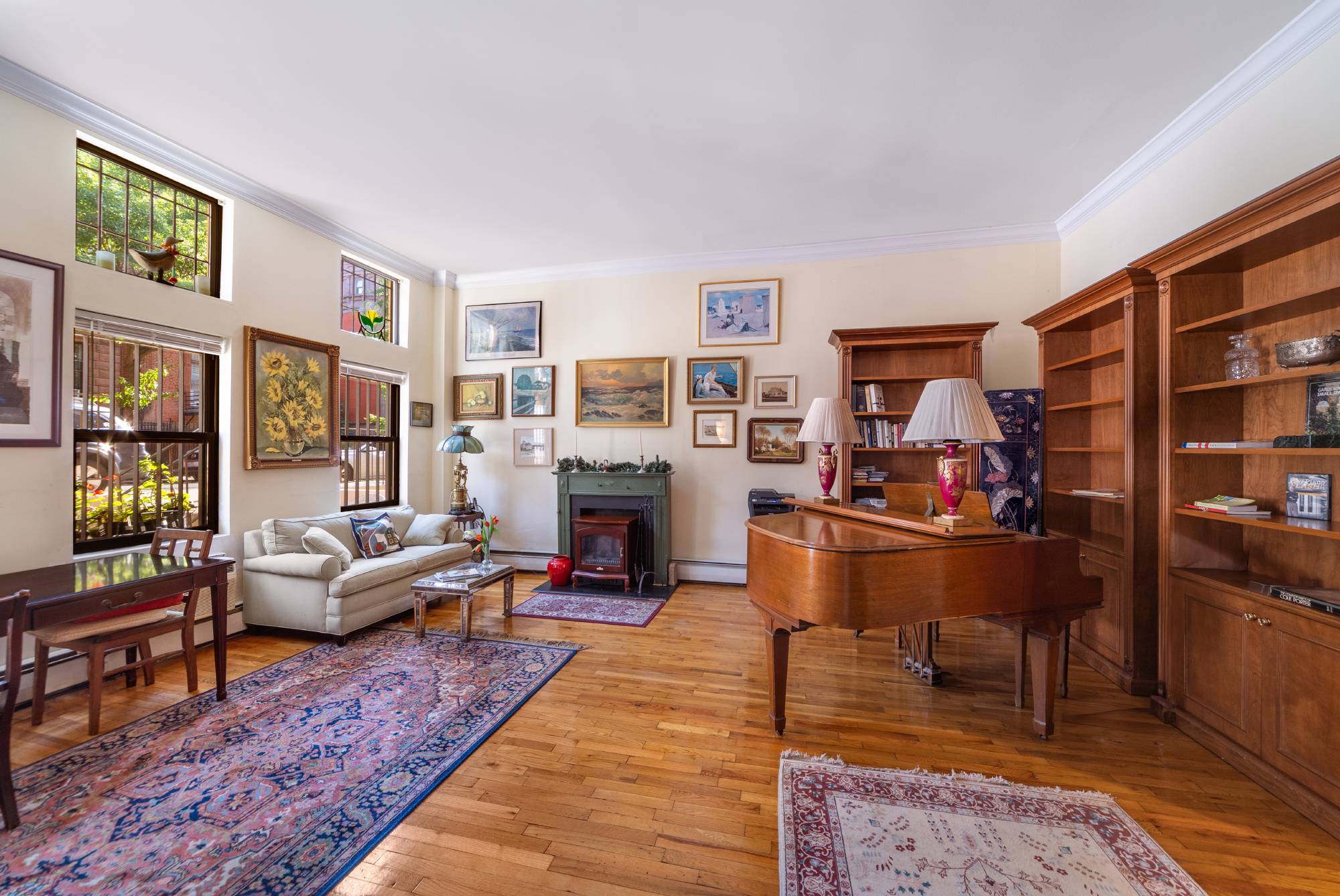 This rare Postwar condo just off Central Park is filled with sunlight and character.
