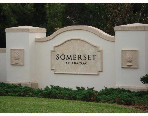 Somerset at Abacoa, MOVE IN READY, 3 bedrooms, 2 1 2 bath, end unit townhome.