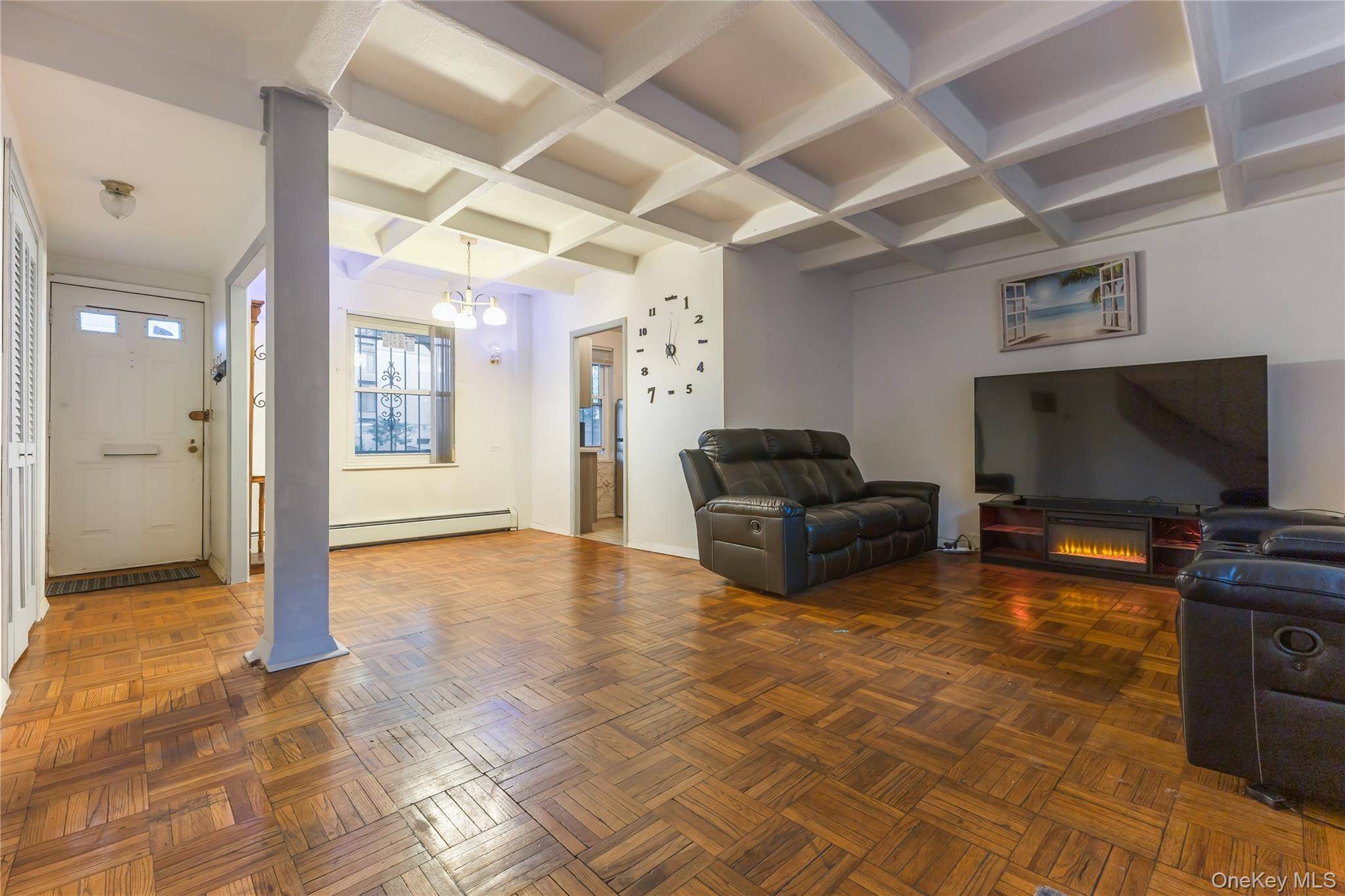 This is a rare opportunity to own a unique two bedroom duplex co op that feels like a private home.