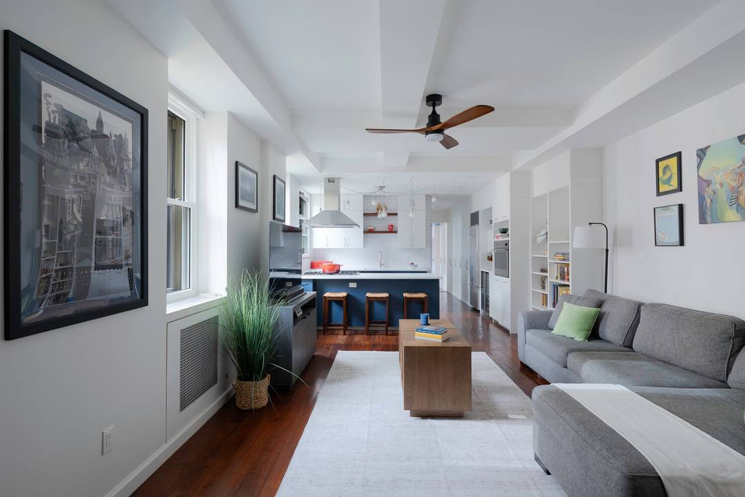 Sunny, sophisticated and stylish, this stunning and unique convertible one bedroom plus bonus space and two full bathroom home at 340 West 55th Street has been meticulously renovated throughout and ...