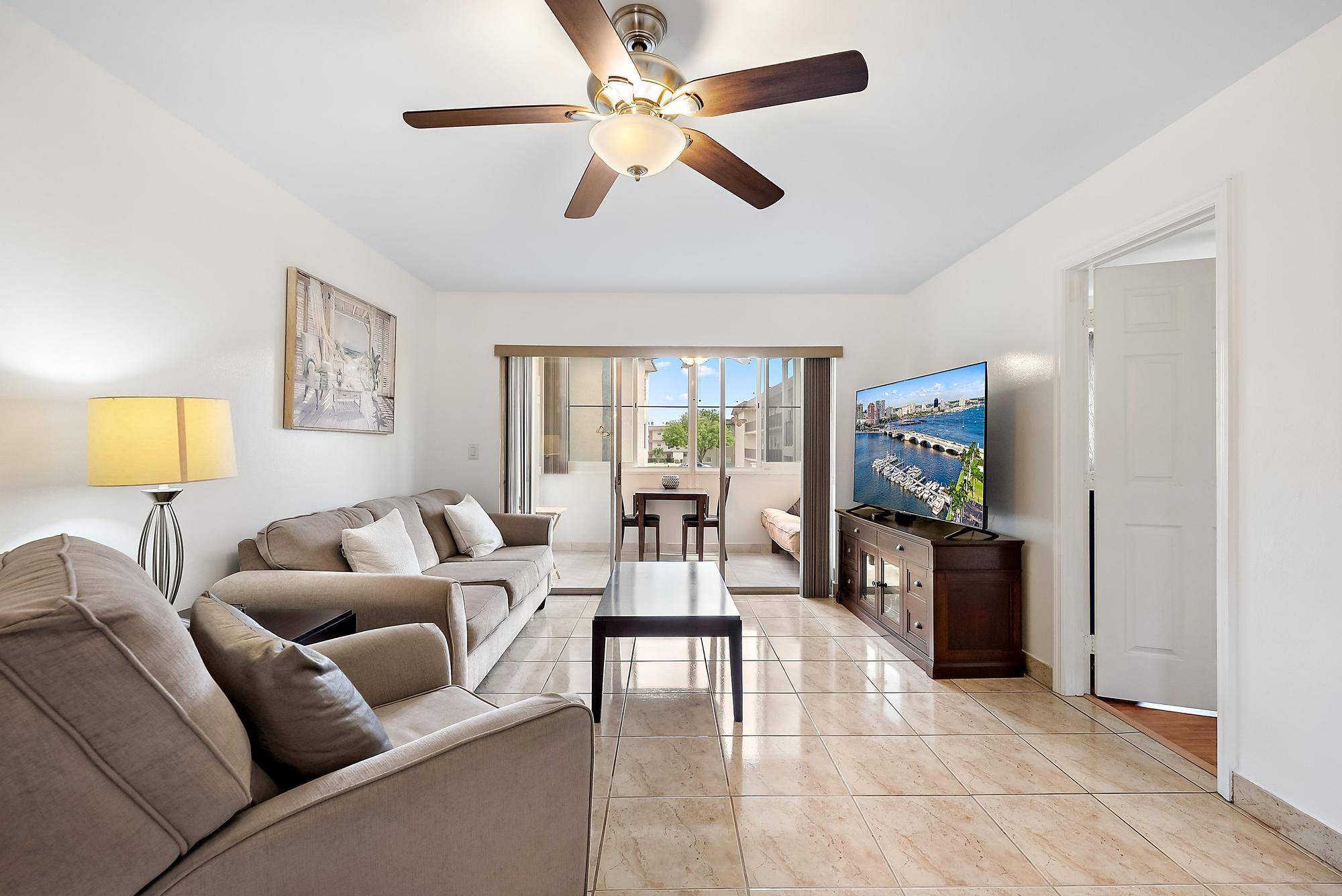Step into the comfort of this beautifully appointed 2nd floor Bahama model condo, ideally situated near the clubhouse and pool area.