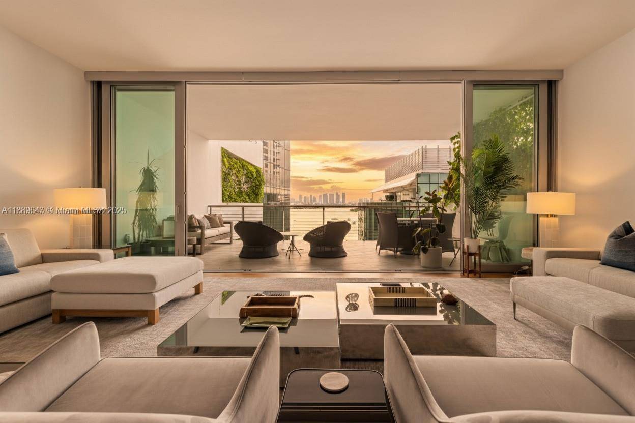 Experience the elegance of Monad Terrace, Unit 8D, a stunning waterfront residence designed by Pritzker Prize winning architect Jean Nouvel, part of an exclusive collection of 59 homes along Biscayne ...