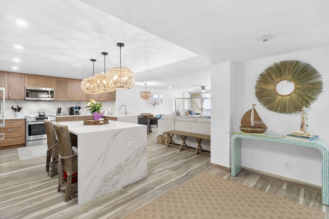 Completely remodeled and decorator furnished 1BR 1BA oceanfront residence offering over approximately 1, 200 sq ft of cozy coastal comfort living along the Galt Ocean Mile.