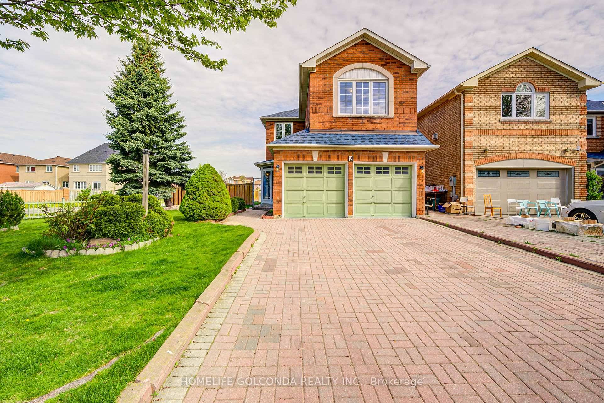 Welcome to this stunning all brick detached home, Situated on a premium lot with no sidewalk.