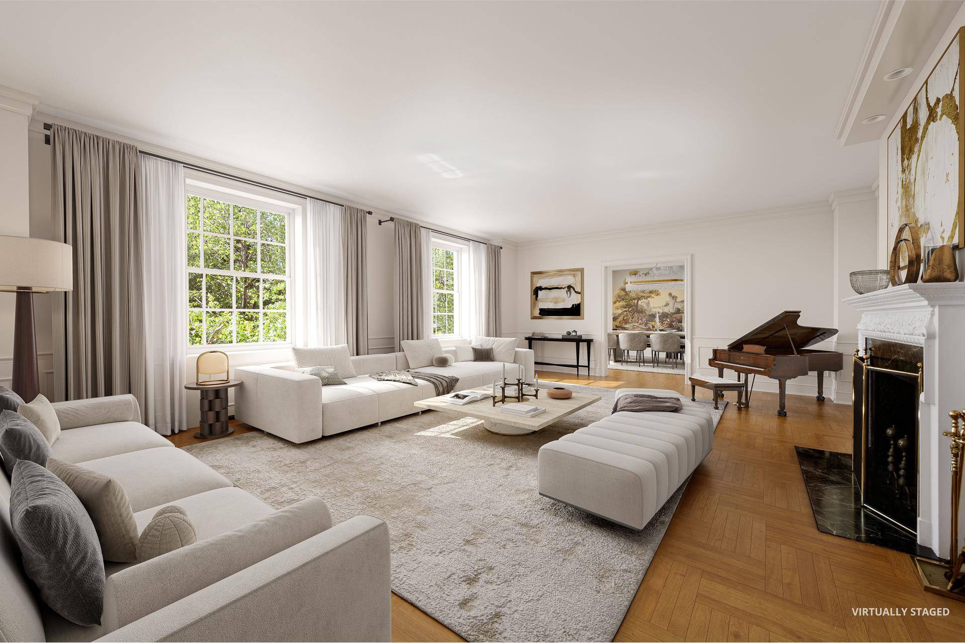 Welcome to the grandeur of 1120 Fifth Avenue, an architectural masterpiece nestled in the heart of New York's historic Carnegie Hill.