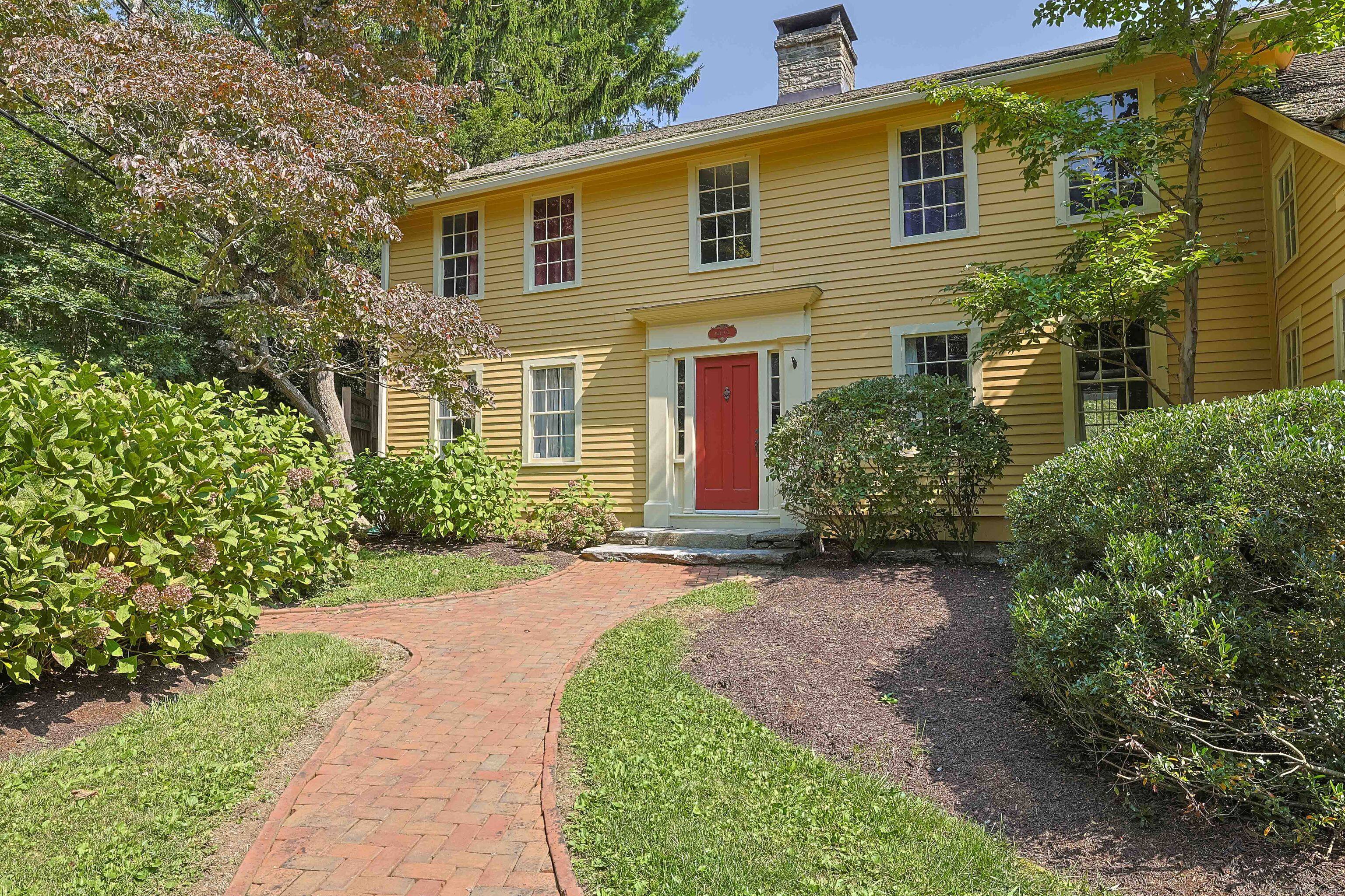 Step into timeless elegance at this magnificent 1760 Colonial estate, beautifully restored to blend historic charm with modern comfort.