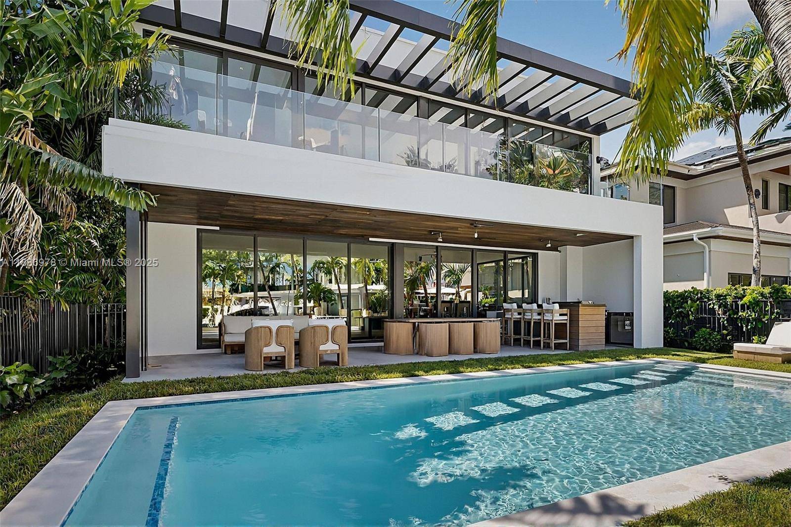Brand new luxury residence in prestigious guard gated 7 Isles, crafted with modern elegance.