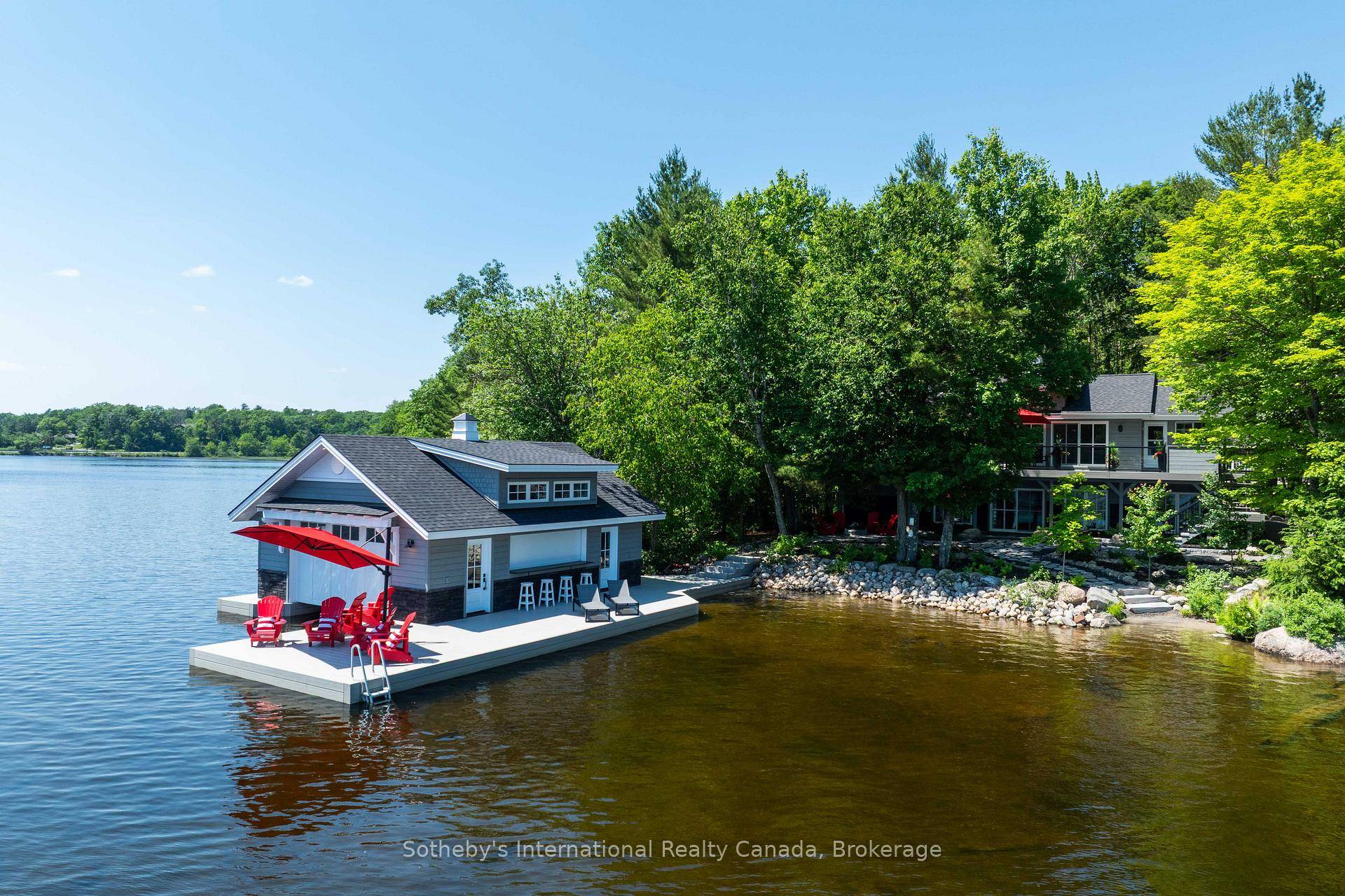 Blending timeless Muskoka charm with modern comforts, this stunning 4 season cottage has been completely reimagined from the exterior walls in.